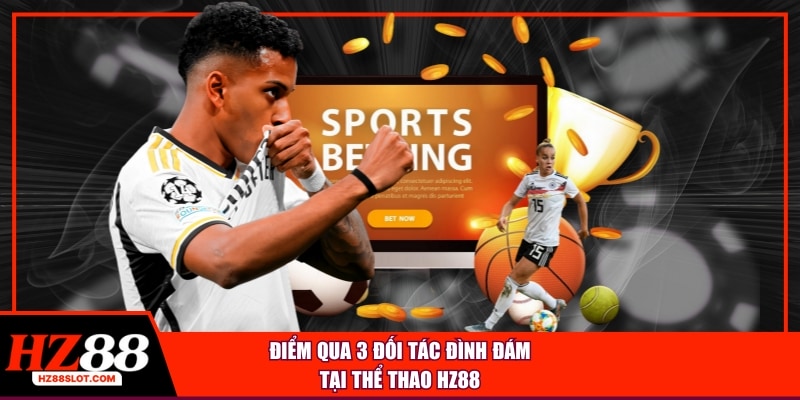 Điểm qua 3 đối tác đình đám tại thể thao HZ88