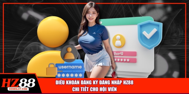 Điều khoản đăng ký đăng nhập HZ88 chi tiết cho hội viên